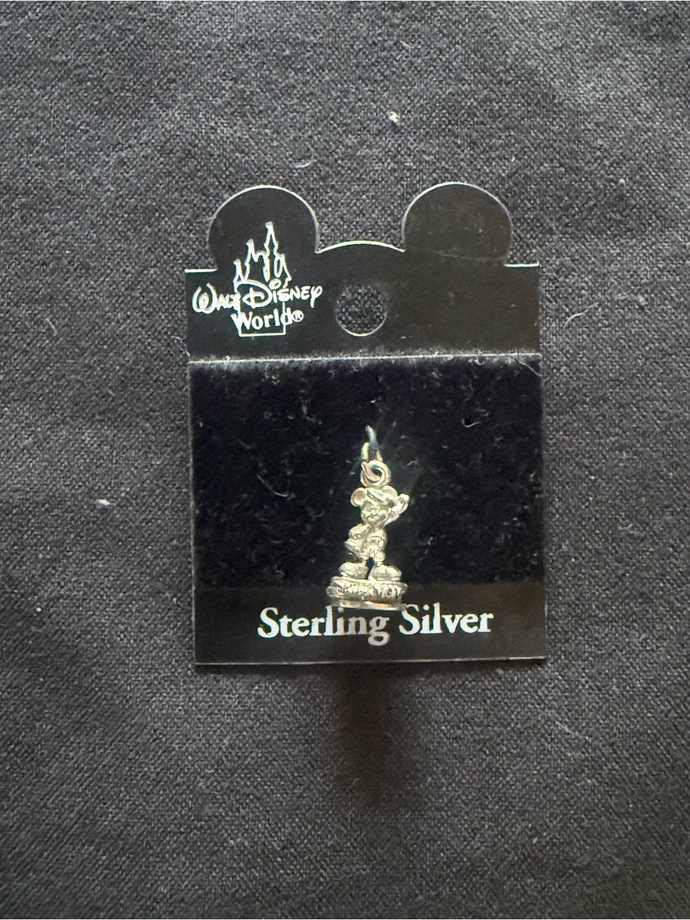 Disney Sterling Silver Micky Mouse MGM Studios Charm